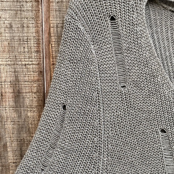 Modx knitted long sleeve distressed sweater dress - Picture 8 of 16